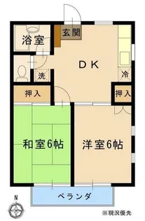 ハイムシャルム【1階】の間取り