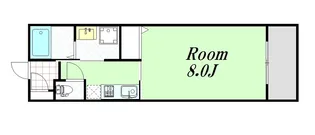 オリエンタル靱本町【9階】の間取り