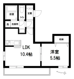 東京都豊島区西池袋2【マンション】の間取り