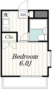 ロワール成瀬【4階】の間取り
