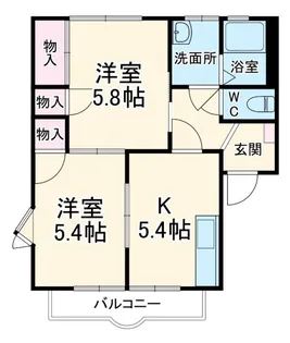 エクセレント新川【2階】の間取り