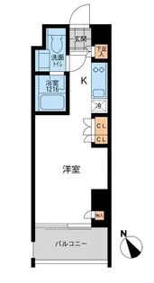 アーデン五反田【5階】の間取り