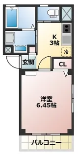 ラジアル大成【3階】の間取り