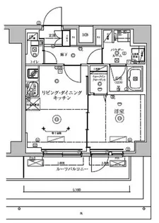 東京都江東区亀戸4【マンション】の間取り