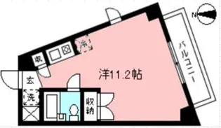 セイジョー二子新地ビル【3階】の間取り