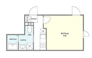 SOLASIA residence 高円寺II【3階】の間取り