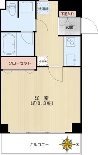 北島マンション【3階】の間取り