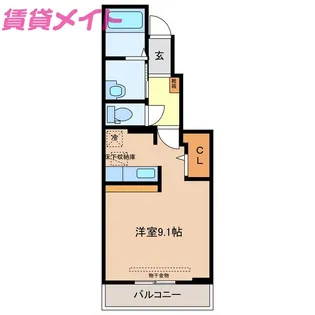 エアリー【1階】の間取り