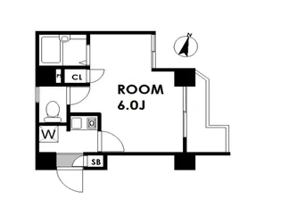 サンテミリオン笹塚【5階】の間取り
