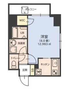 Tea Garden【6階】の間取り