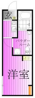 オアシス五反野レジデンス【1階】の間取り