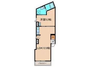 鎌倉BLUE【1階】の間取り