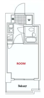 クリオ神奈川新町壱番館【4階】の間取り