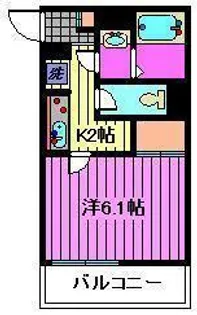 コンフォート桜木【1階】の間取り