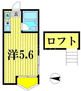 ウィスタリア【1階】の間取り