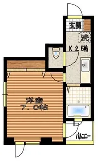 小石川YSレジデンス【3階】の間取り
