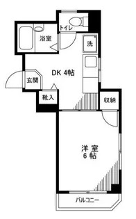 第3泉コーポ【3階】の間取り