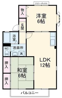 グランカーサ【1階】の間取り