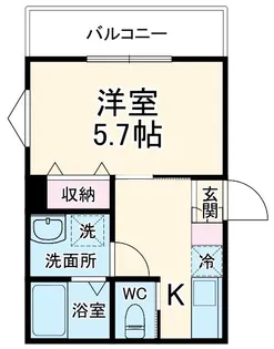MELDIA東大宮IV【1階】の間取り