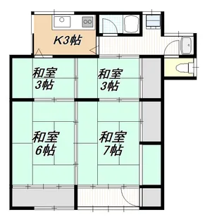 岡山県玉野市玉5【一戸建】の間取り