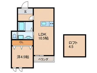 TRAVIESO【1階】の間取り