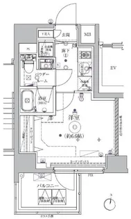 RELUXIA TERRACE 横濱吉野町【8階】の間取り