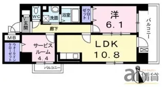 東京都西東京市東伏見4【マンション】の間取り