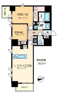 アトラス秋葉原アロマコート【10階】の間取り