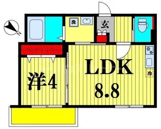 YSA南流山【2階】の間取り