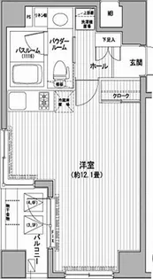 LUXURYAPARTMENT OKACHIMACHI【6階】の間取り