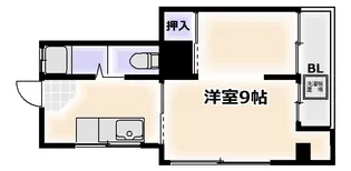 高津ハイツ【2階】の間取り