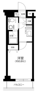 プレール・ドゥーク中野坂上【2階】の間取り