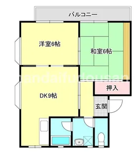 サコマコーポ【1階】の間取り