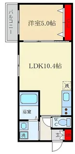 イリスコート香里園III【3階】の間取り