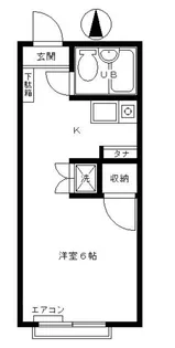 ファミール中野【2階】の間取り
