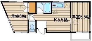 サンパティオ大泉【2階】の間取り