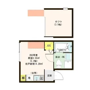 MIURA III【2階】の間取り