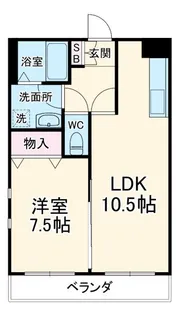 エターナI【1階】の間取り