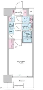 BPRレジデンス天満橋【9階】の間取り