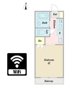 F.S.KIII【2階】の間取り