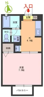 コーポ碧空II【2階】の間取り