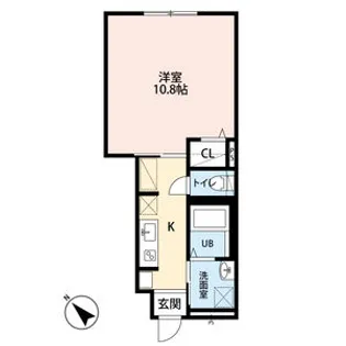 メゾンドプルーン北山【2階】の間取り