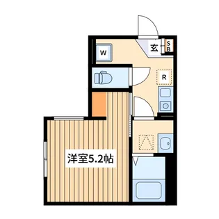 ハレ アラワイ【2階】の間取り