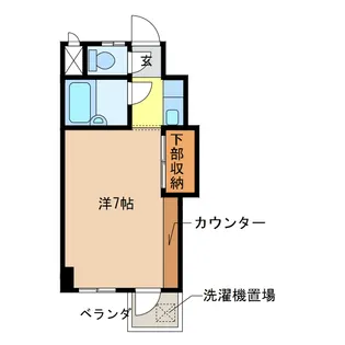 アカディーム I【3階】の間取り