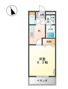 プレパルク【2階】の間取り