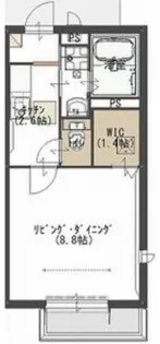 カスカータ C棟【1階】の間取り