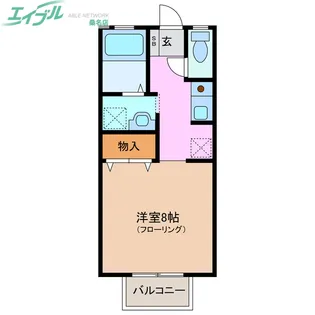 ラ・ルミエールA棟【2階】の間取り