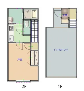 プリマベーラA【2階】の間取り