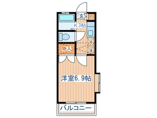 ティエラ清流1【1階】の間取り