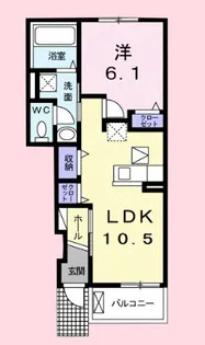 カレント【1階】の間取り